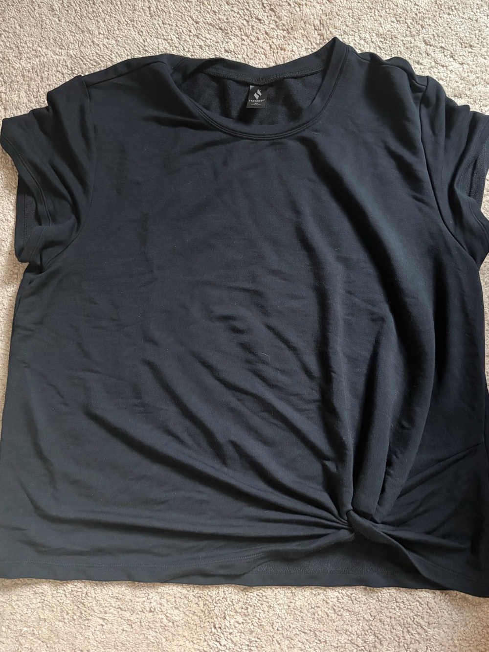 Skechers Women’s Crewneck Tee in Black - XL